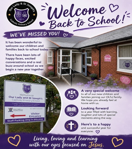Our Lady and St. Joseph's Primary School. Ushaw Moor